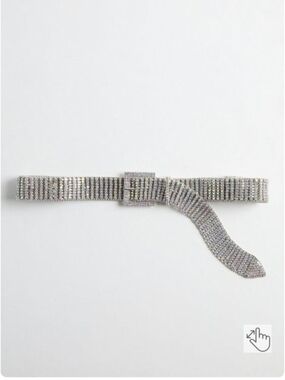 NWT Torrid 3x AB Iridescent Rhinestone Jean Belt